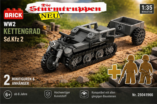 Ww2 sdkfz2 hänger neu - ww2, *neu*
