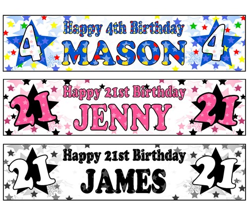 Personalisierte banner name - banner,