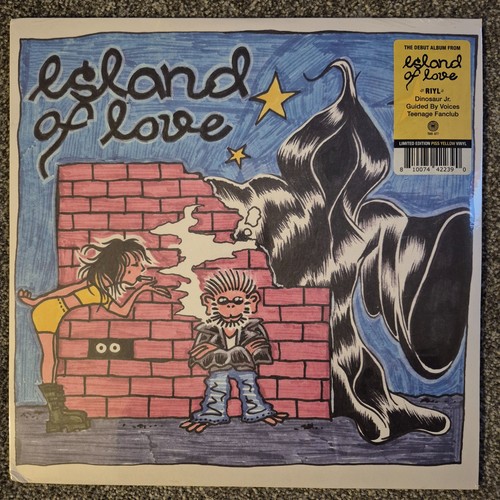 Island love yellow vinyl - island,
